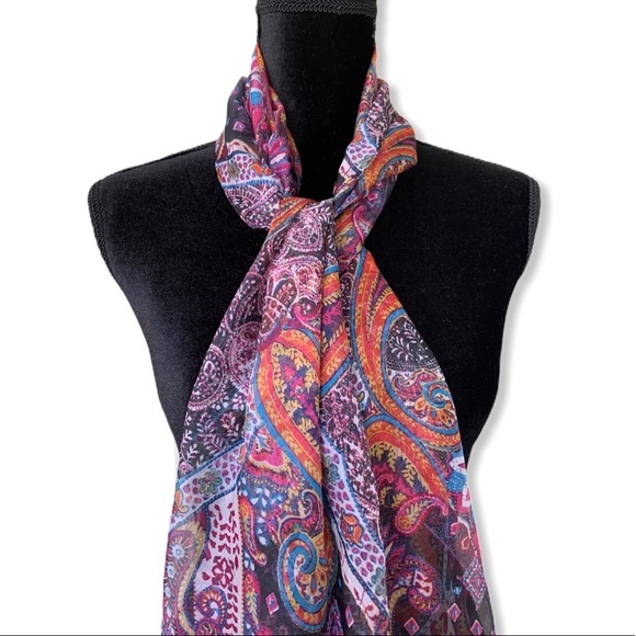 collection eighteen Accessories - NEW Collection 18 Women’s Paisley Shawl Wrap